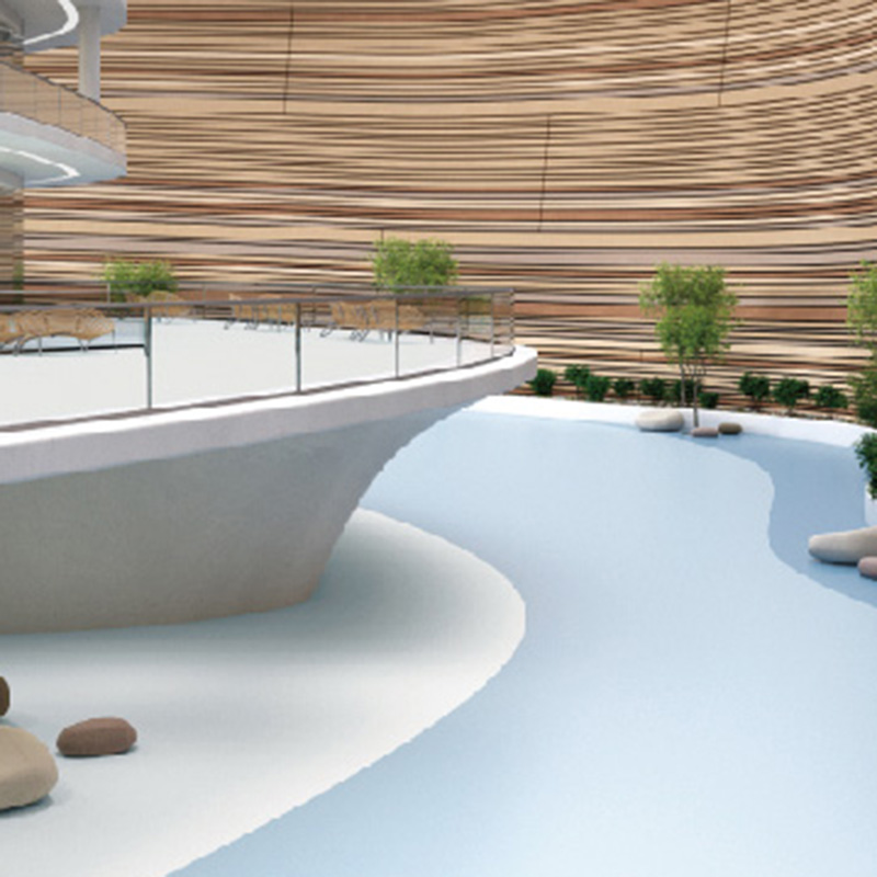 Lớp phủ polyurethane PUR đồng nhất cho sàn